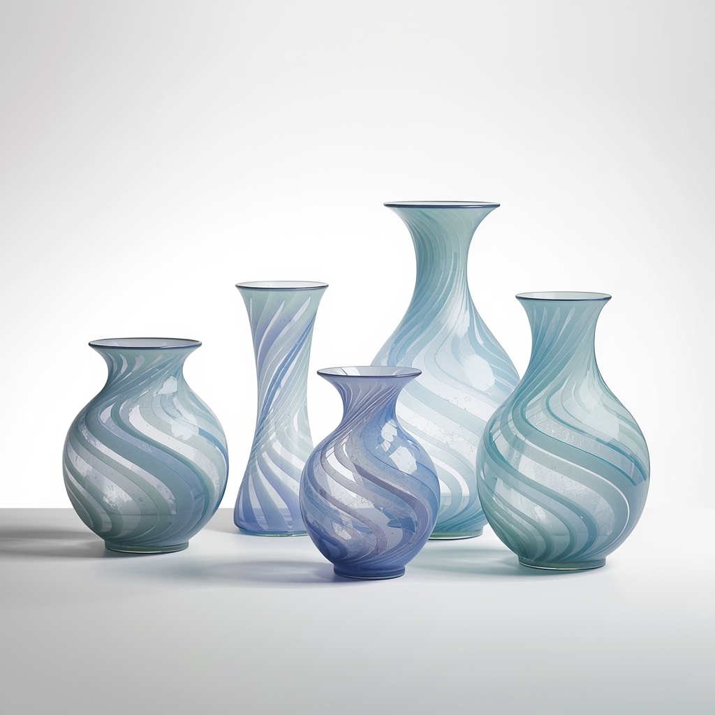 Wluzarinoxin Aurora vaas collectie